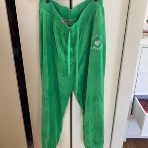 Juicy Couture x Forever 21 Green Women’s Sweatpants